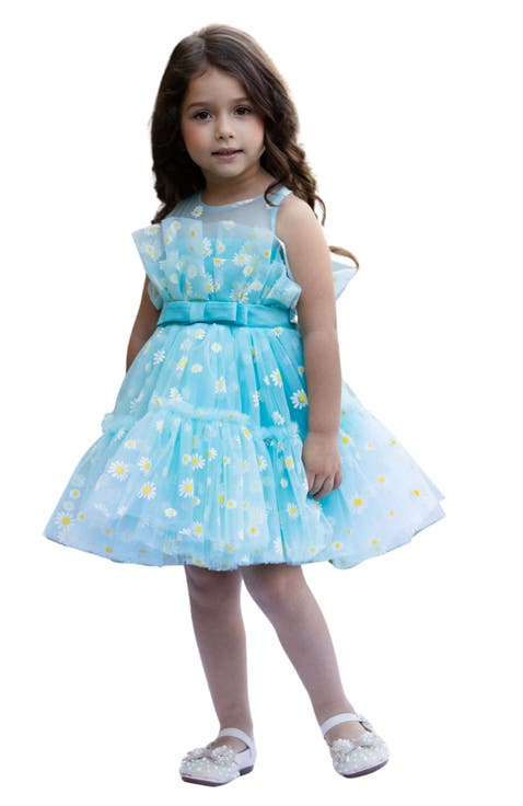 Girls Daydream Daisy Embroidered Floral Tutu Dress (Toddler, Little Kid & Big Kid)