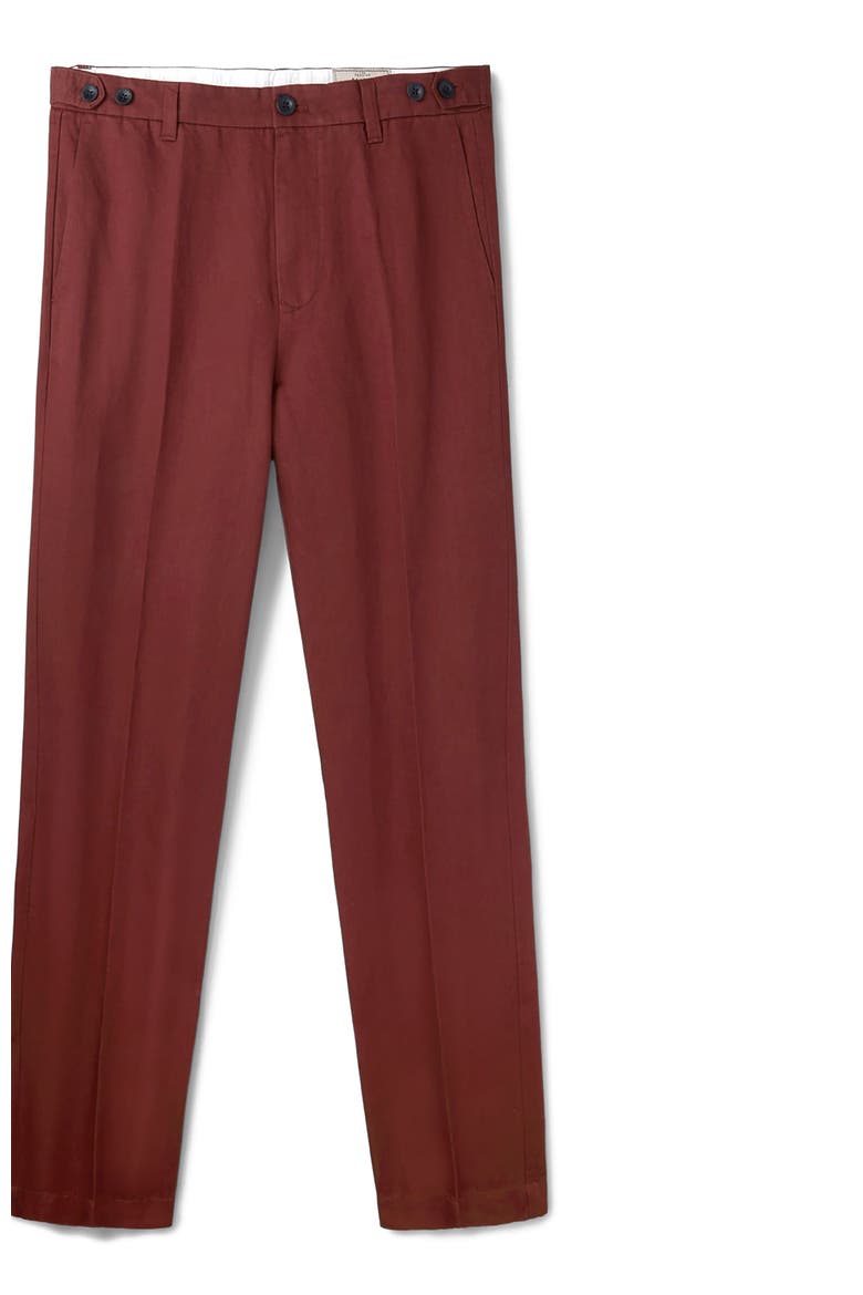 Pasmore Slim Leg Suit Trouser, Alternate, color, Brown