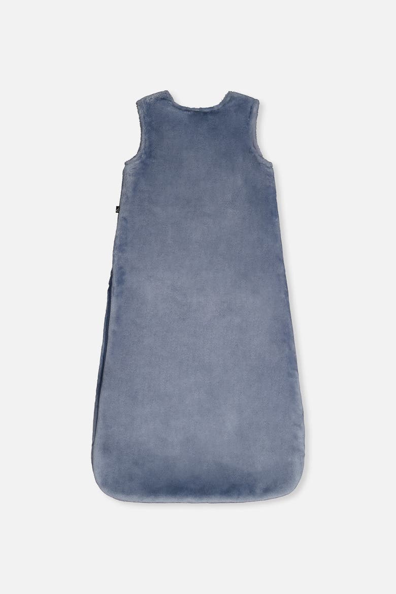 Plush Car Embroidered Zipper Sleep Sack, Alternate, color, Sky Blue