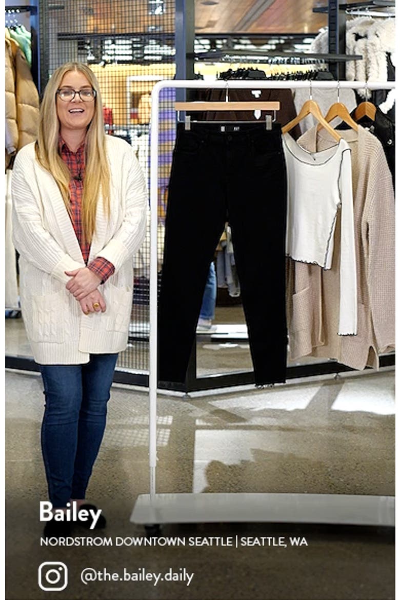 Donna High Waist Ankle Skinny Jeans video