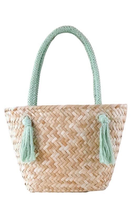 Likha Seagrass Large Tote Bag In Green