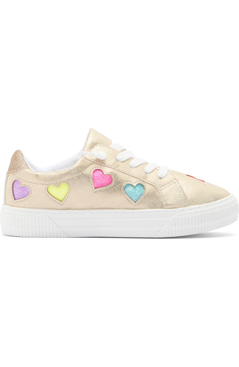JELLYPOP Kids' Ethan Sneaker, Alternate, color, Gold Multi