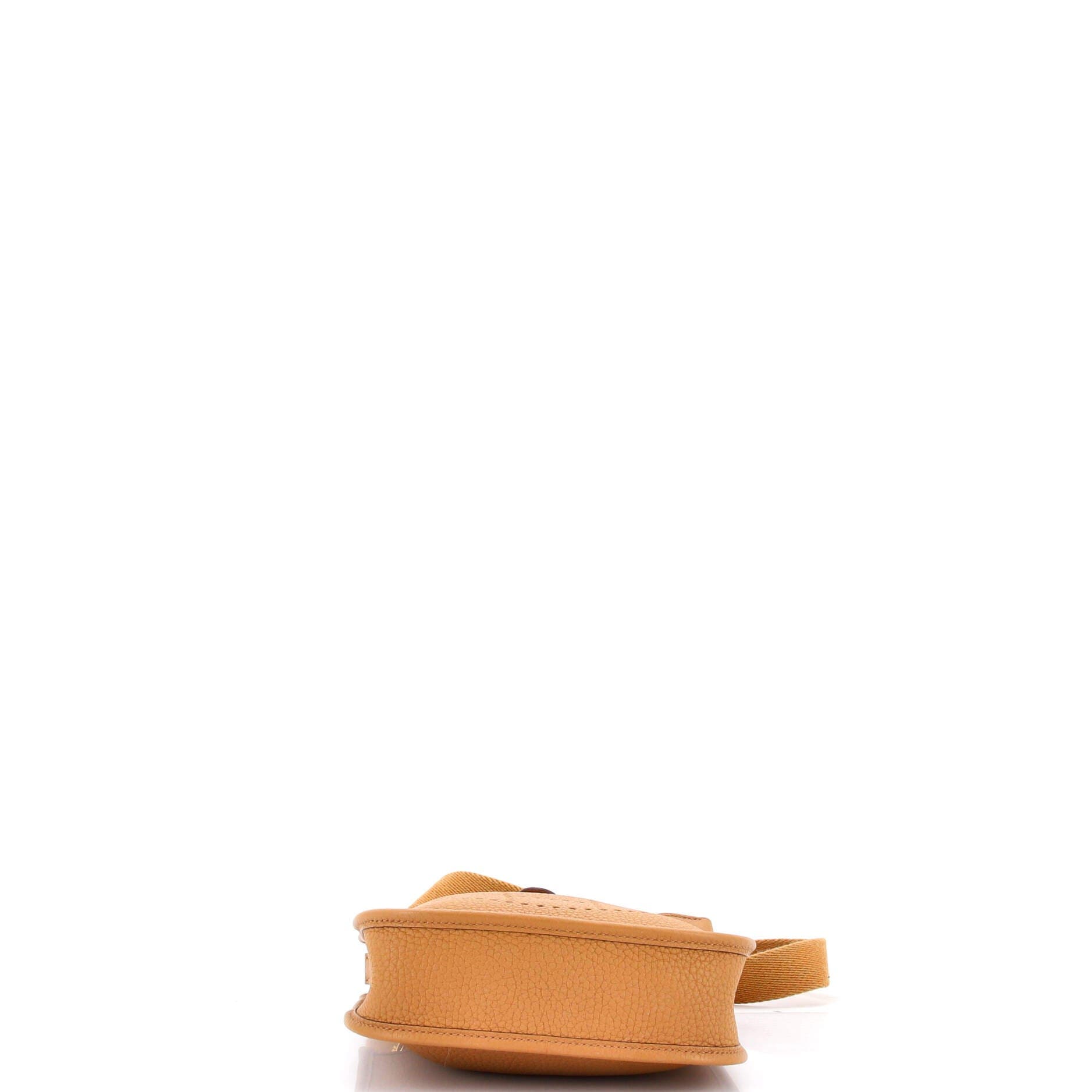 Pre-Owned Hermes Evelyne Bag Gen III Clemence TPM, Alternate, color, Biscuit