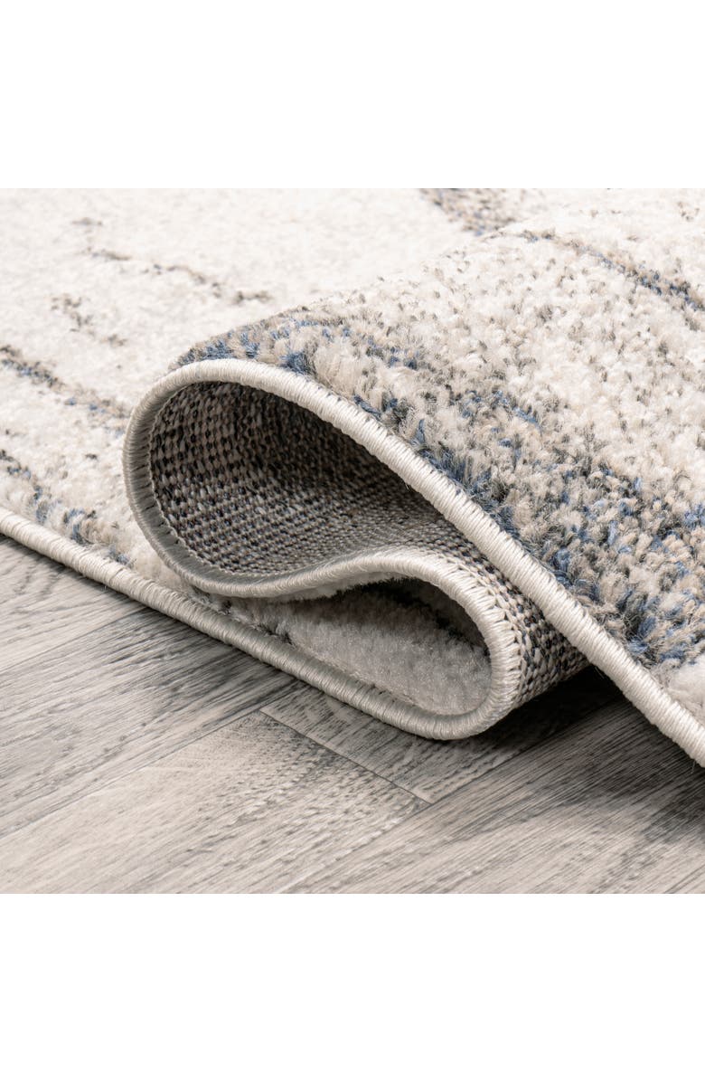 JONATHAN Y Marmo Abstract Marbled Modern Area Rug, Alternate, color, Gray/Cream