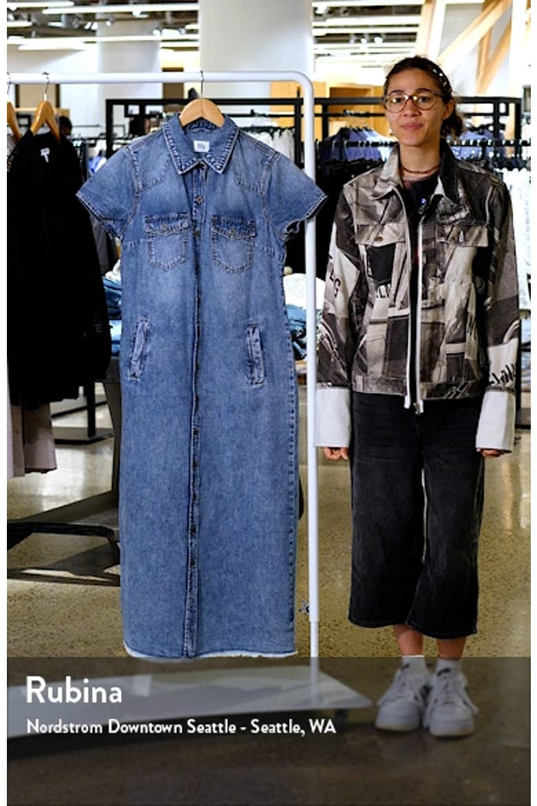 Denim Maxi Shirtdress video