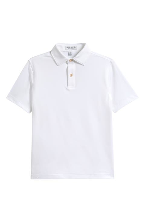 Kids' Solid Performance Jersey Polo