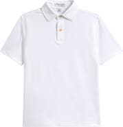 Peter Millar Kids' Solid Performance Jersey Polo