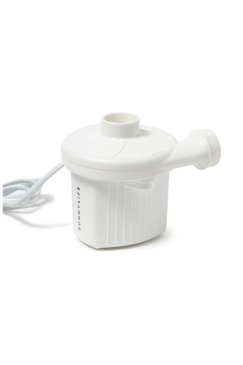 Electric Air Pump, Main, color, WHITE