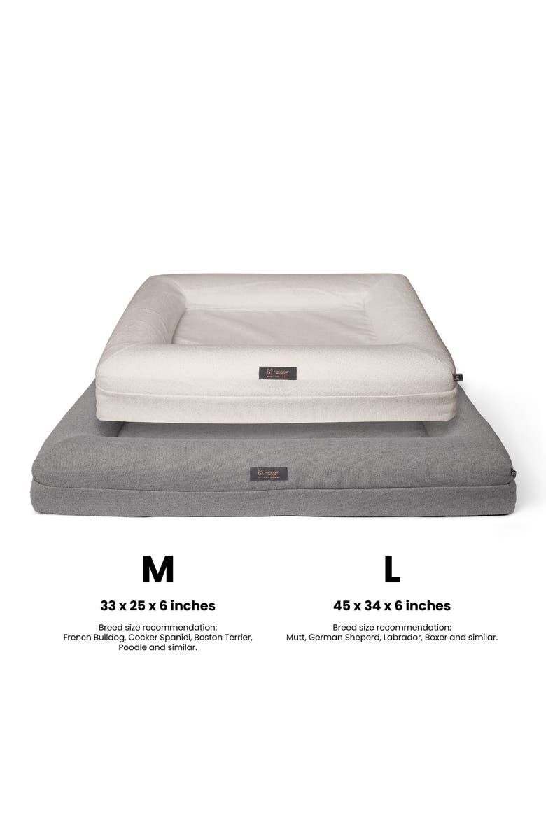 Nandog Pet Gear Orthopedic Dog Bed, Alternate, color, Gray