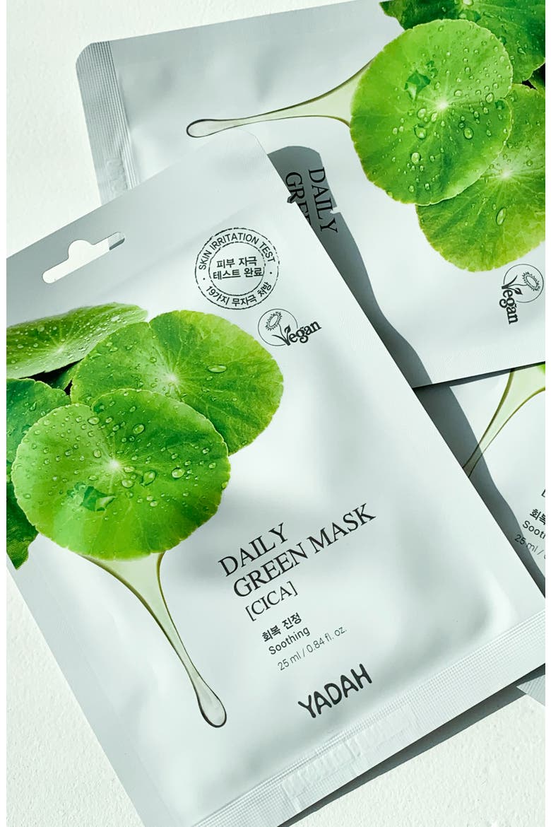 Daily Green Cica Sheet Mask, Alternate, color, NO COLOR