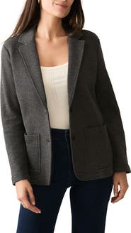 Faherty Inlet Cotton Blend Knit Blazer