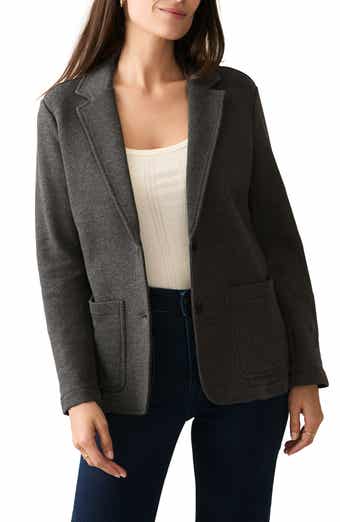 Faherty Inlet Cotton Blend Knit Blazer