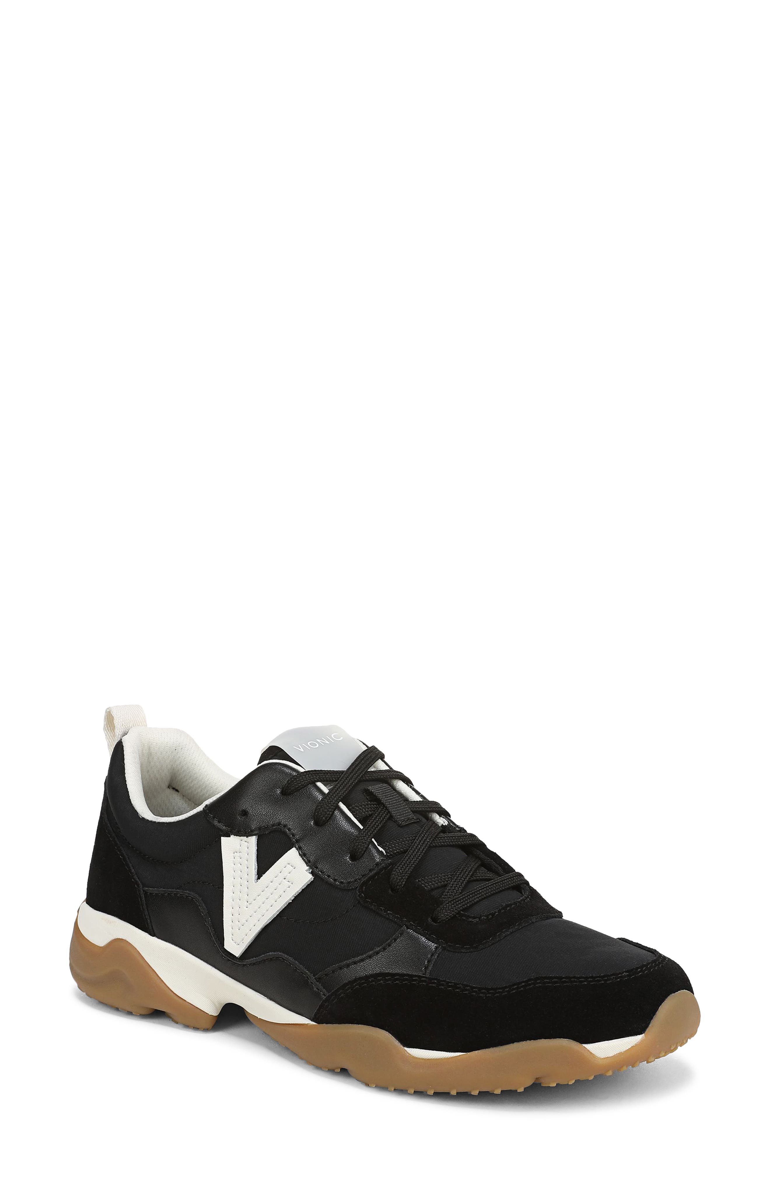 Vionic Slim Glide Sneaker, Main, color, Black
