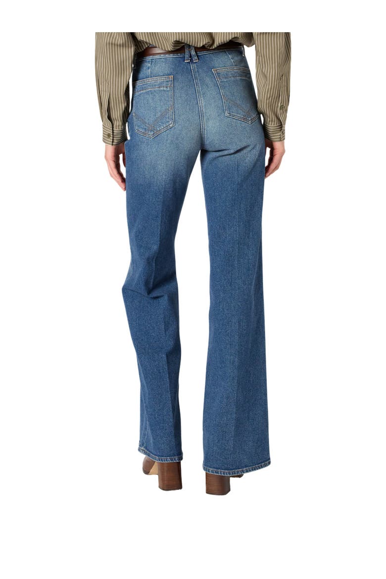 Anna Flared High Rise Jeans, Alternate, color, Universe