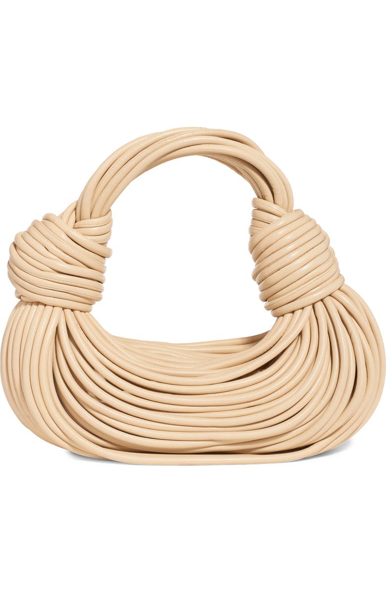 Bottega Veneta Double Knot Leather Hobo, Alternate, color,