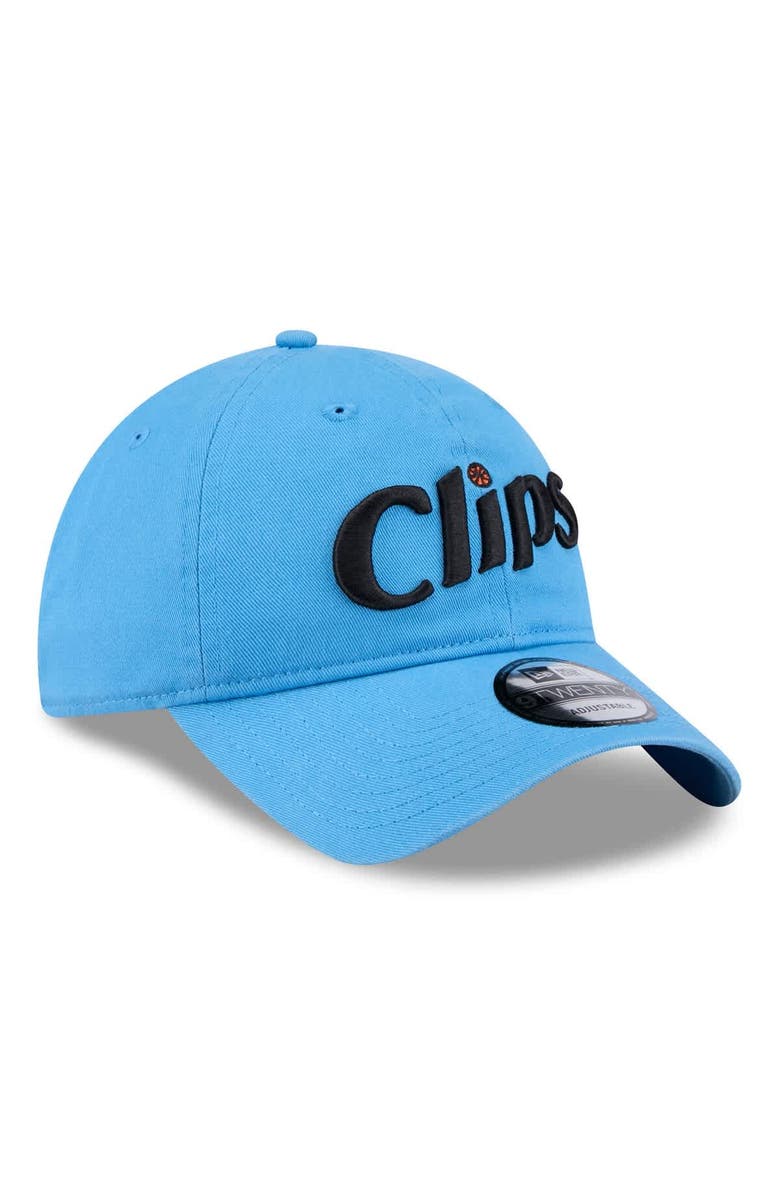 New Era Men's New Era  Light Blue LA Clippers 2024/25 City Edition 9TWENTY Adjustable Hat, Alternate, color, 