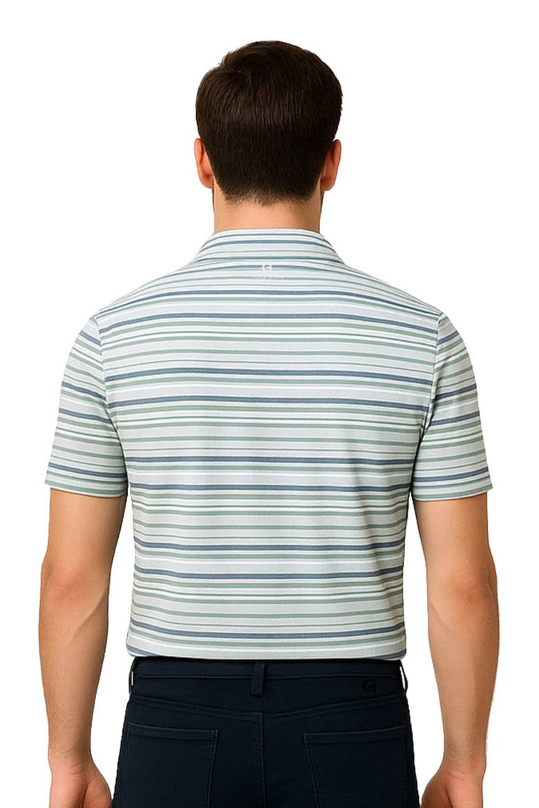 Links Polo, Alternate, color, Bright White Stripe