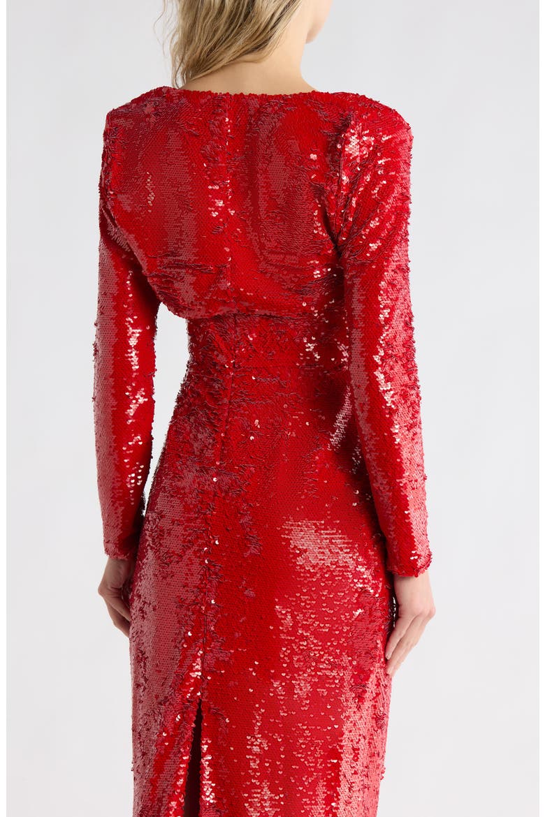 Rocco Sequin Shrug, Alternate, color, RED SEQUIN