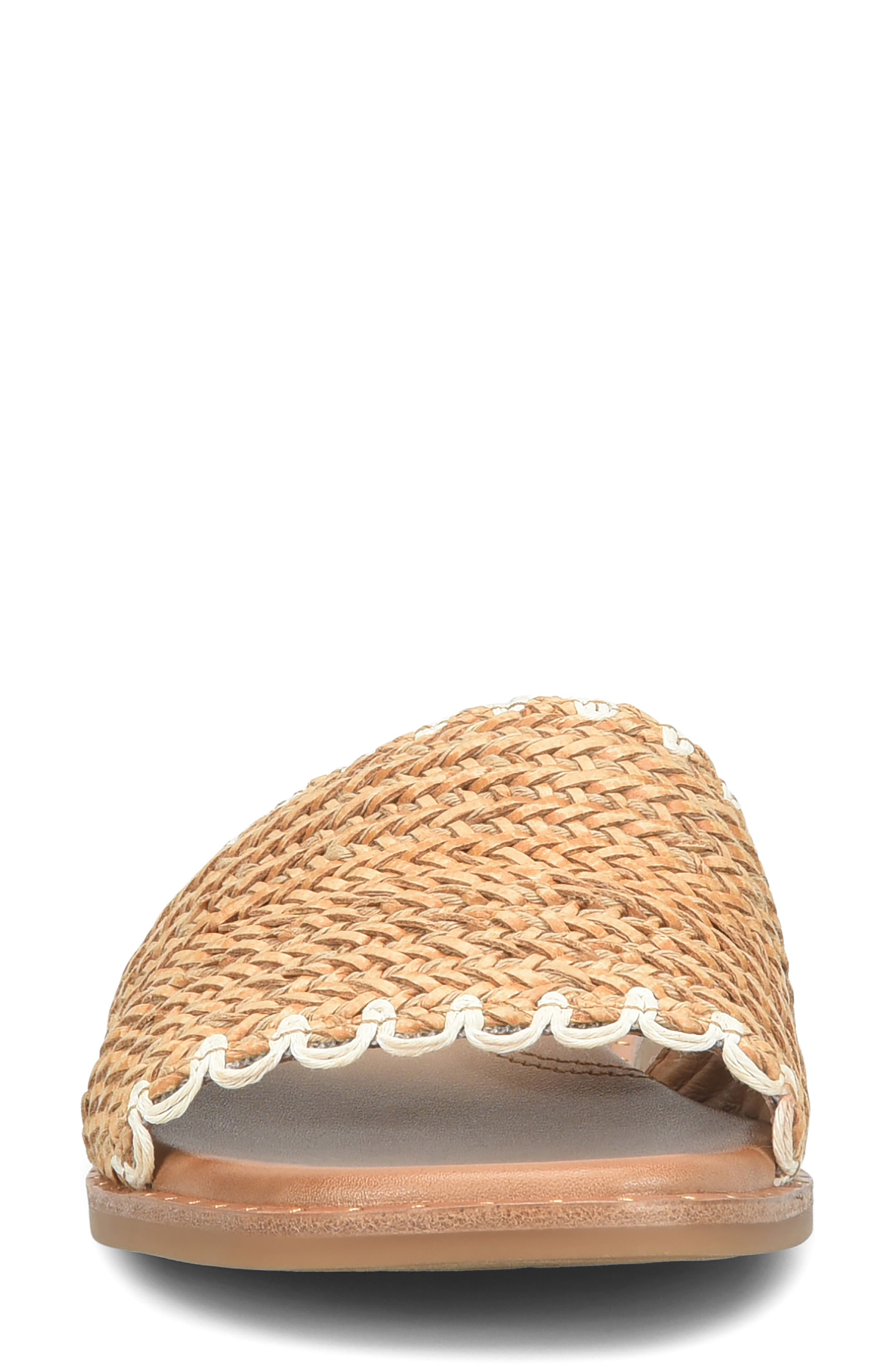 Elsa Slide Sandal, Alternate, color, TAN