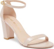 Stuart Weitzman NearlyNude Ankle Strap Sandal