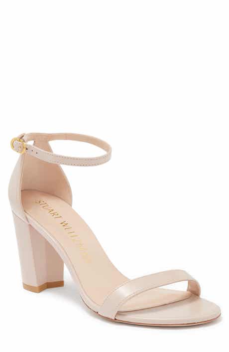 Stuart Weitzman NearlyNude Ankle Strap Sandal