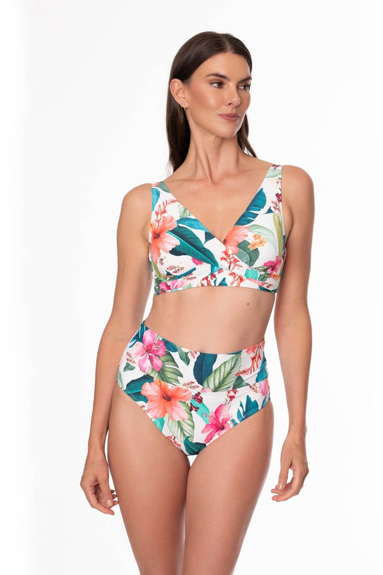 Barbara Convertible Bikini Bottoms, Alternate, color, WHITE MULTI
