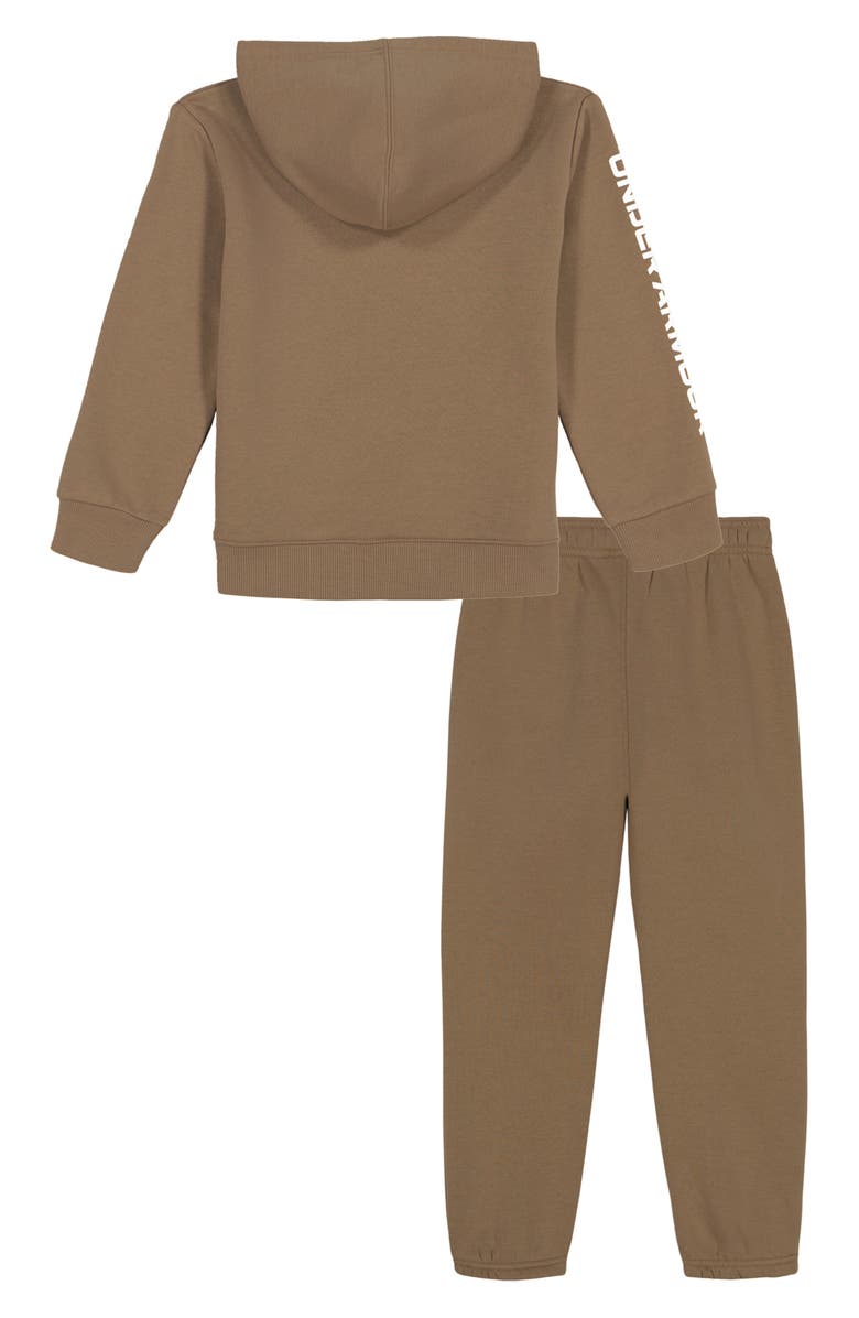 Under Armour Kids' Rival Graphic Hoodie & Solid Sweatpants Set, Alternate, color,