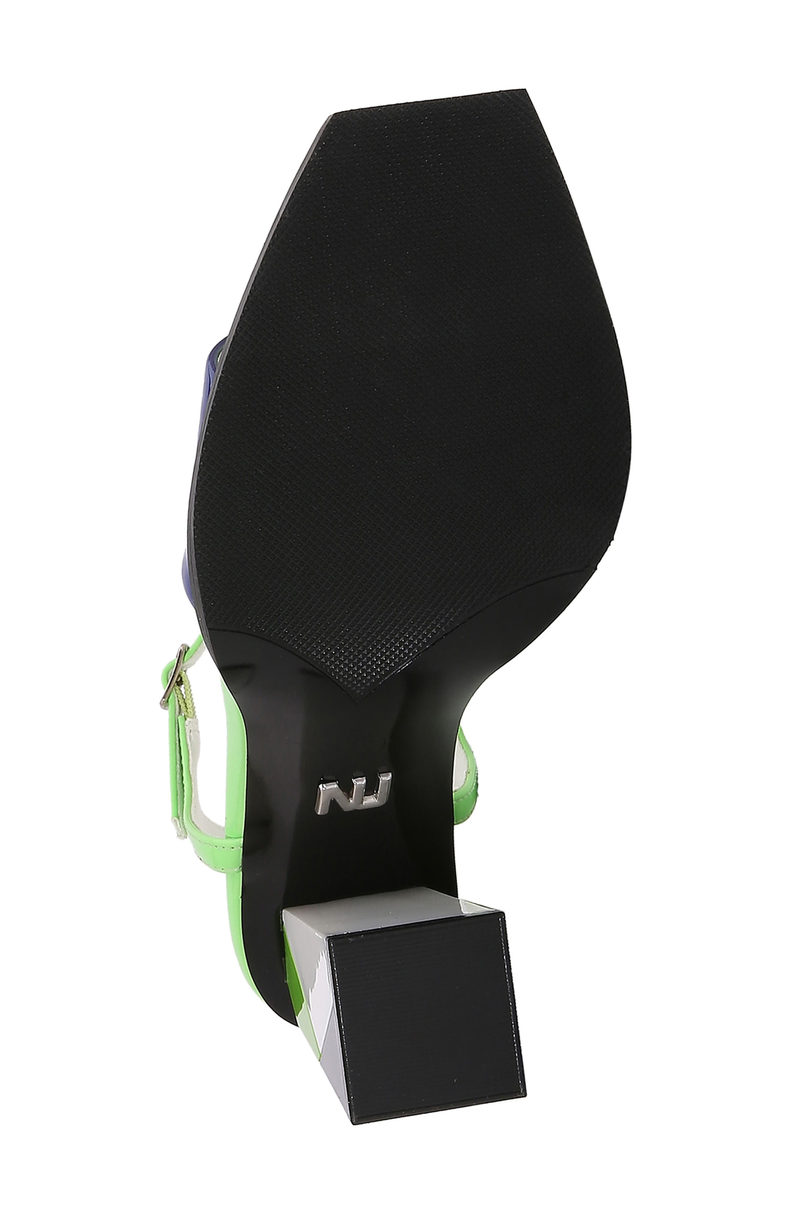 Holly Sandal, Alternate, color, GREEN MULTI