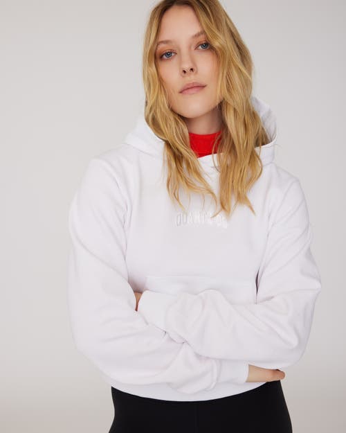Quartz Co. Jenna | Hooded Sweatshirt In White
