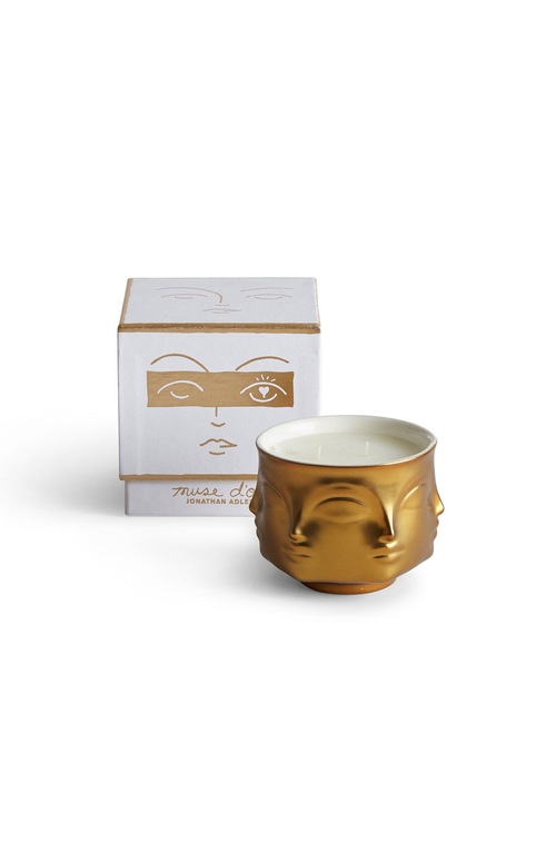 Jonathan Adler Muse D'or Candle In Gold