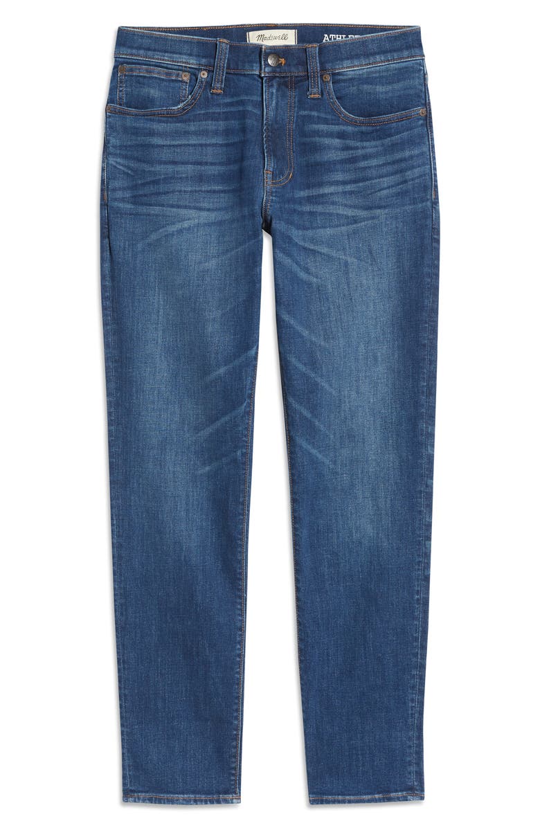 Madewell Everyday Flex CoolMax<sup>®</sup> Athletic Fit Jeans, Alternate, color, Leeward Wash