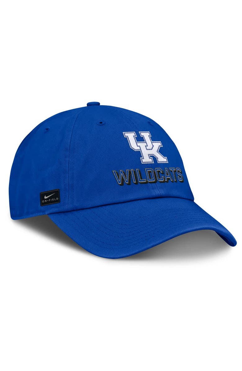 Nike Men's Nike Royal Kentucky Wildcats 2025 On-Field Club Adjustable Hat, Alternate, color, Royal