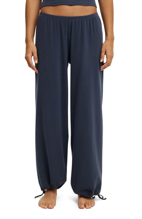 Women's Dreamy Soft Pointelle Wide Leg Pant