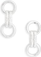 Karine Sultan Double Link Drop Earrings