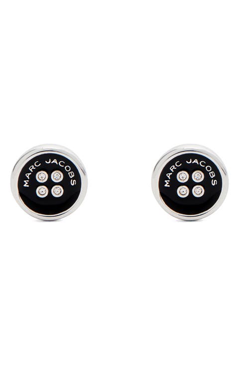 The Button Stud Earrings