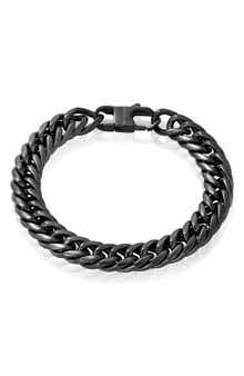 INVICTA Mens' 11.5mm Curb Link Chain Bracelet