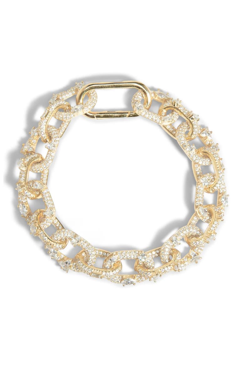 Volt Bracelet, Main, color, White/Gold