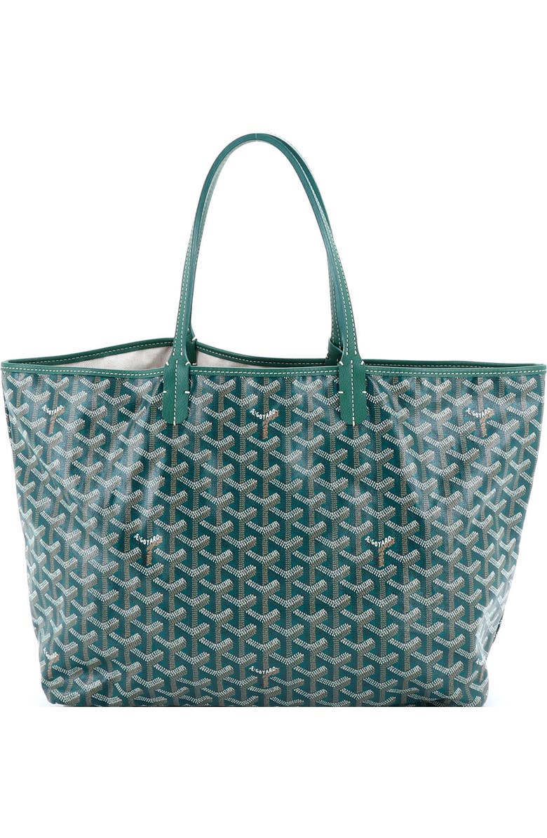 Pre-Owned Goyard Saint Louis Tote Coated Canvas PM, Alternate, color, Green