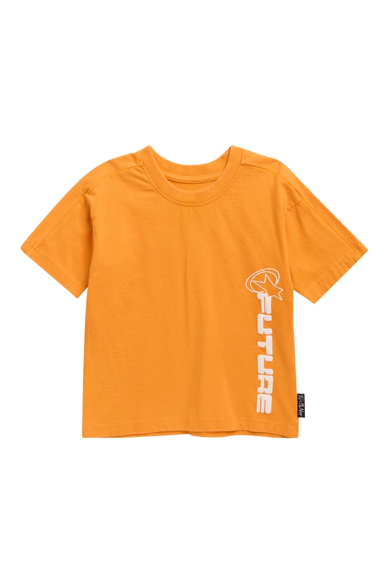 Kids' Travis Future Graphic T-Shirt, Main, color, CARROT/ FUTURE