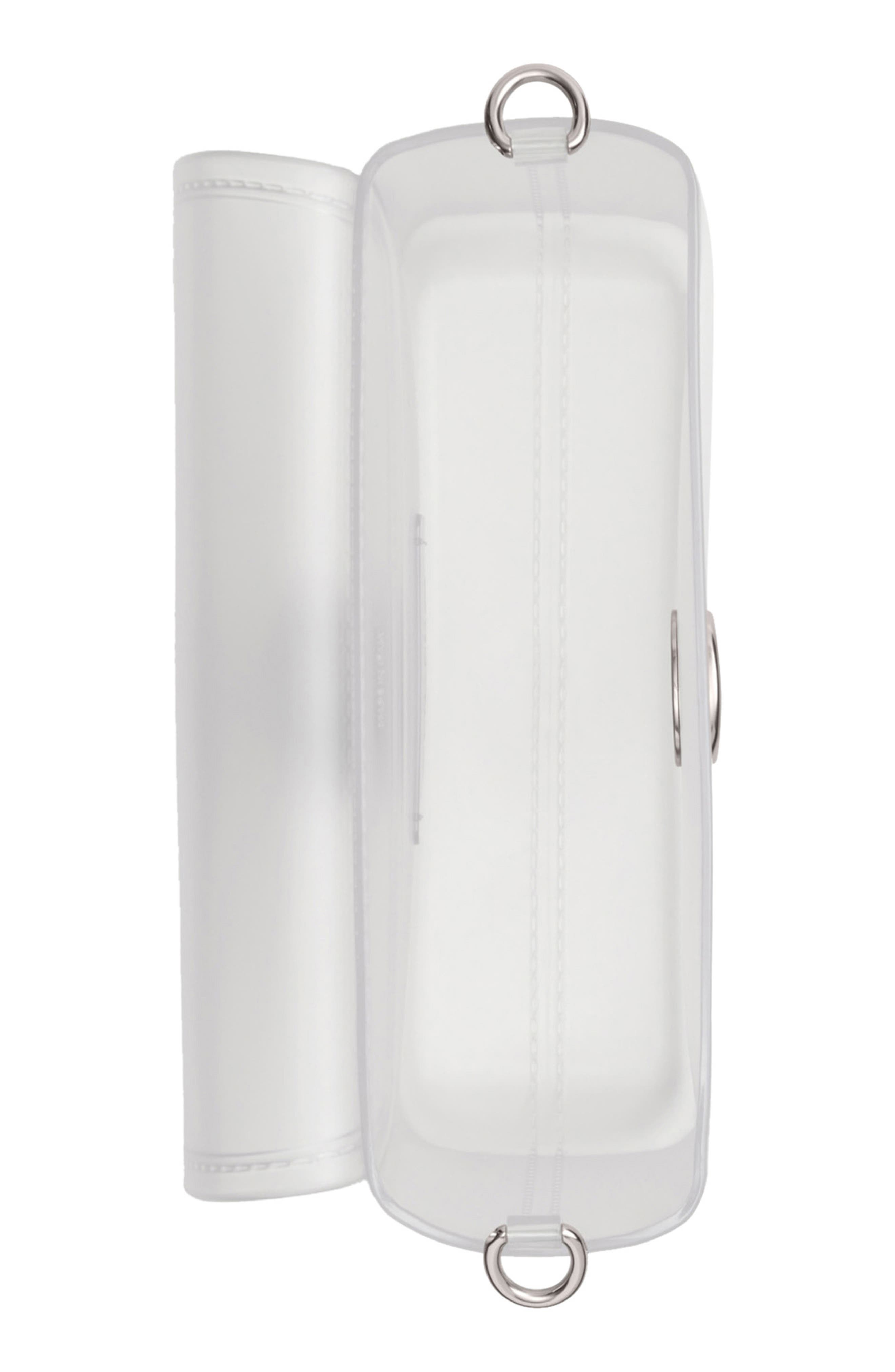 Tabby Jelly Crossbody Bag, Alternate, color, LH/ CLEAR