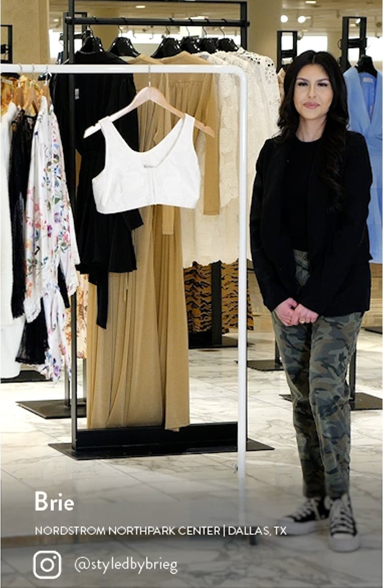 Frances Soft Cup Cotton Leisure Bra, sales video thumbnail