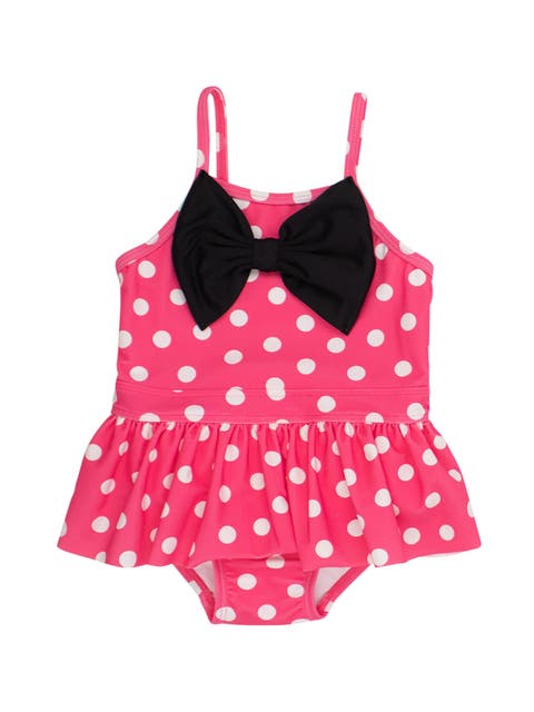 Girls UPF50+ Big Bow Skirted One Piece