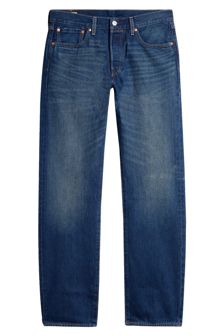 501® Original Straight Leg Jeans, Alternate, color, ON THE BORDERLINE