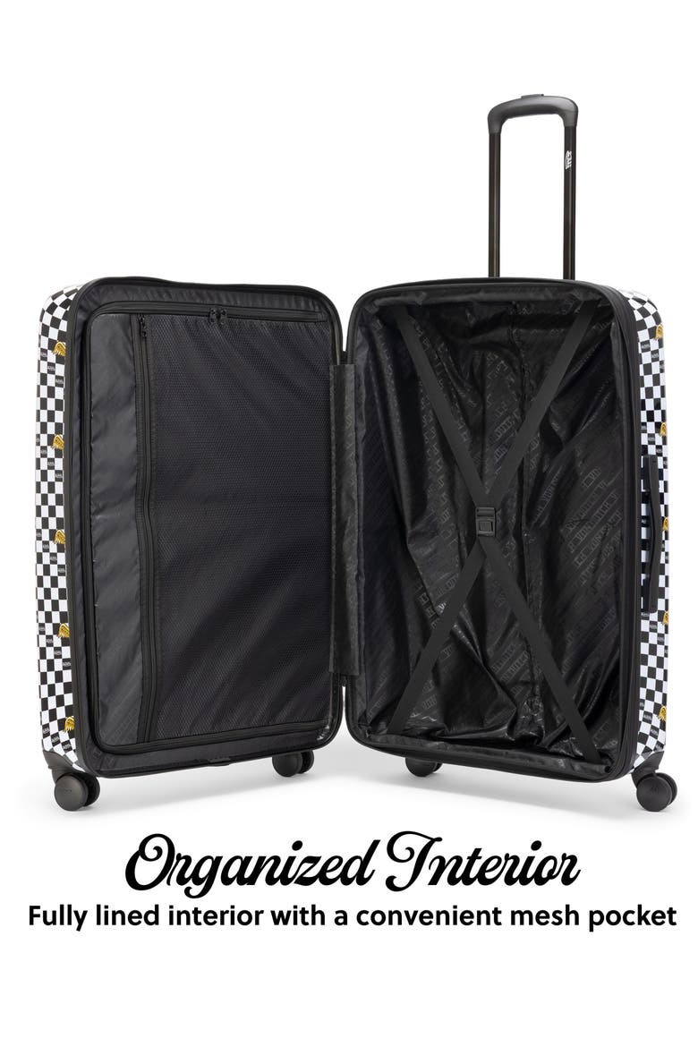Kustom Kulture 3-Piece Expandable Hardside Spinner Luggage Set, Alternate, color, Vision Board
