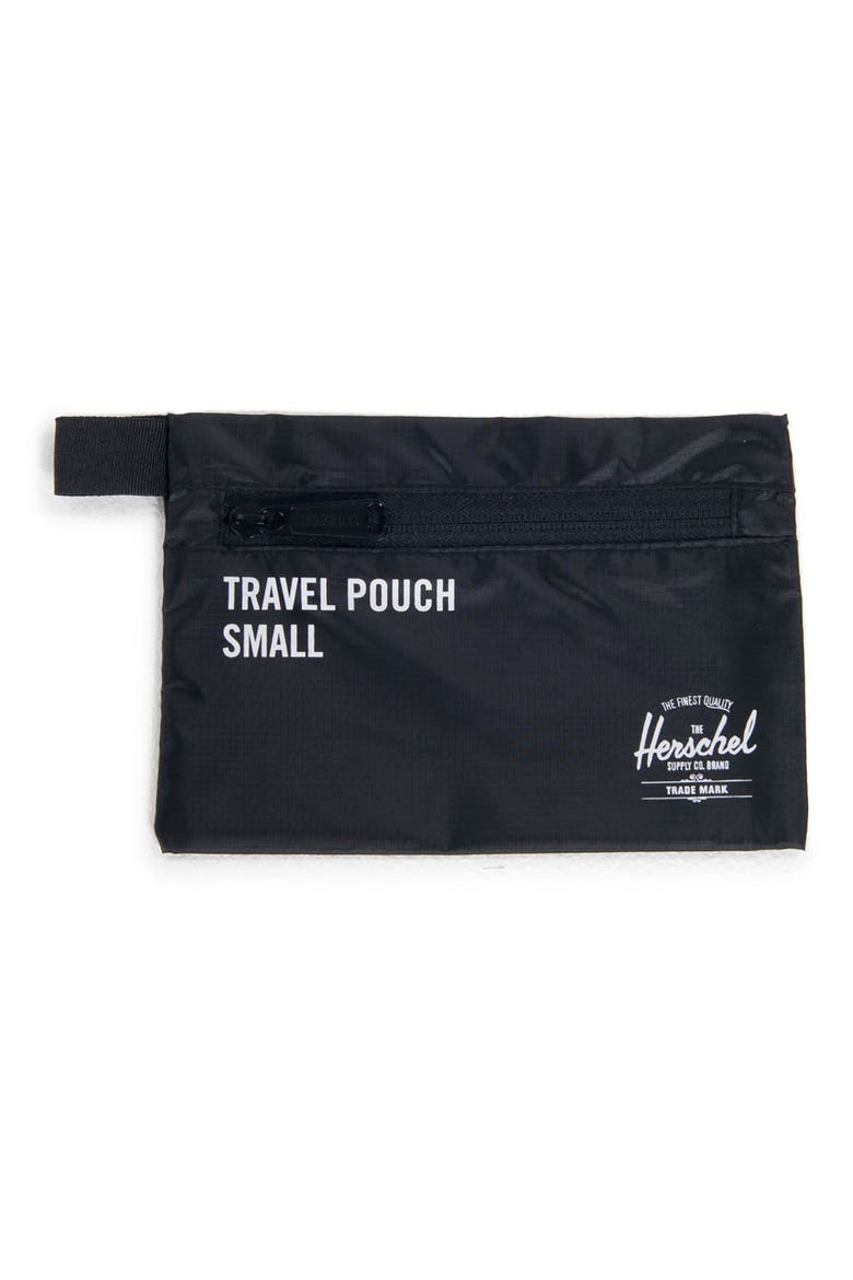 Travel Pouch Set, Alternate, color, BLACK