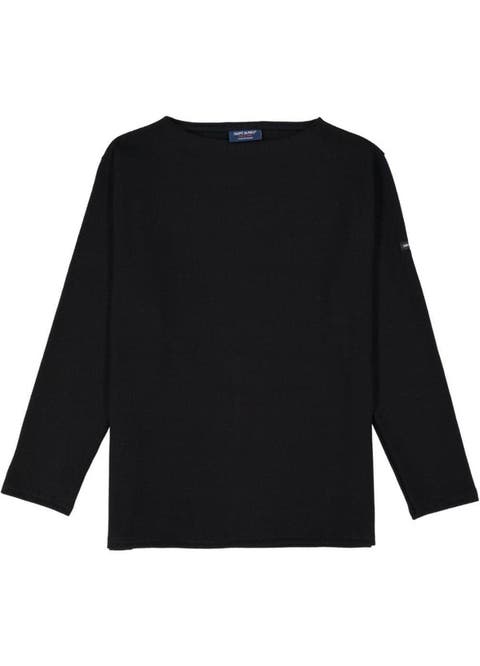 GUILDO - Boat Neck Heavyweight Breton Shirt