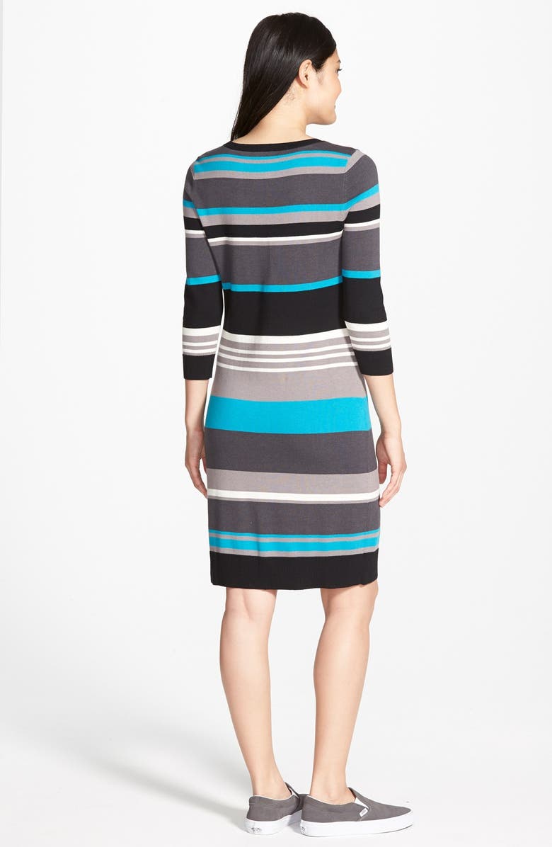 Caslon<sup>®</sup> Three-Quarter Sleeve Sweater Dress, Alternate, color, 