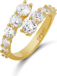 SHYMI Cubic Zirconia Bypass Ring