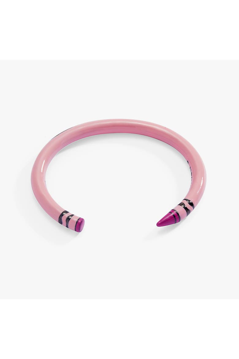 Crayola Tickle Me Pink Crayon Cuff, Alternate, color, Pink
