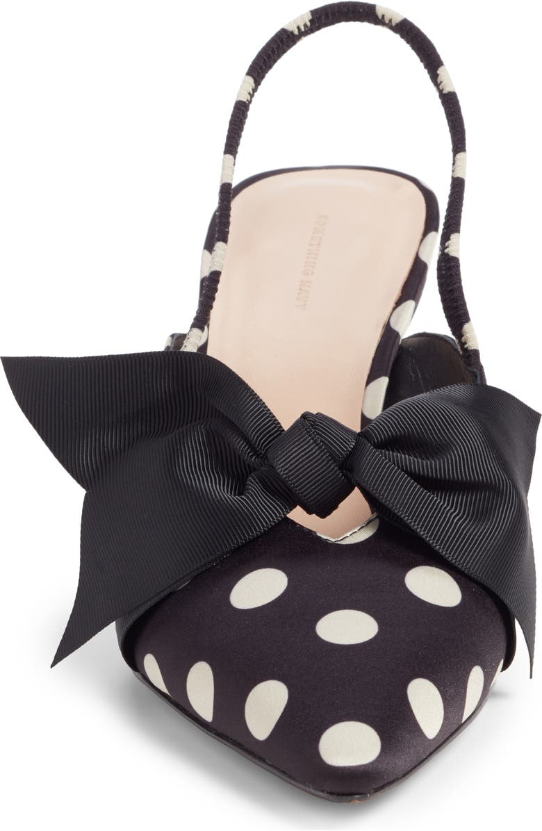 Something Navy Whitney Bow Slingback Pump, Alternate, color,